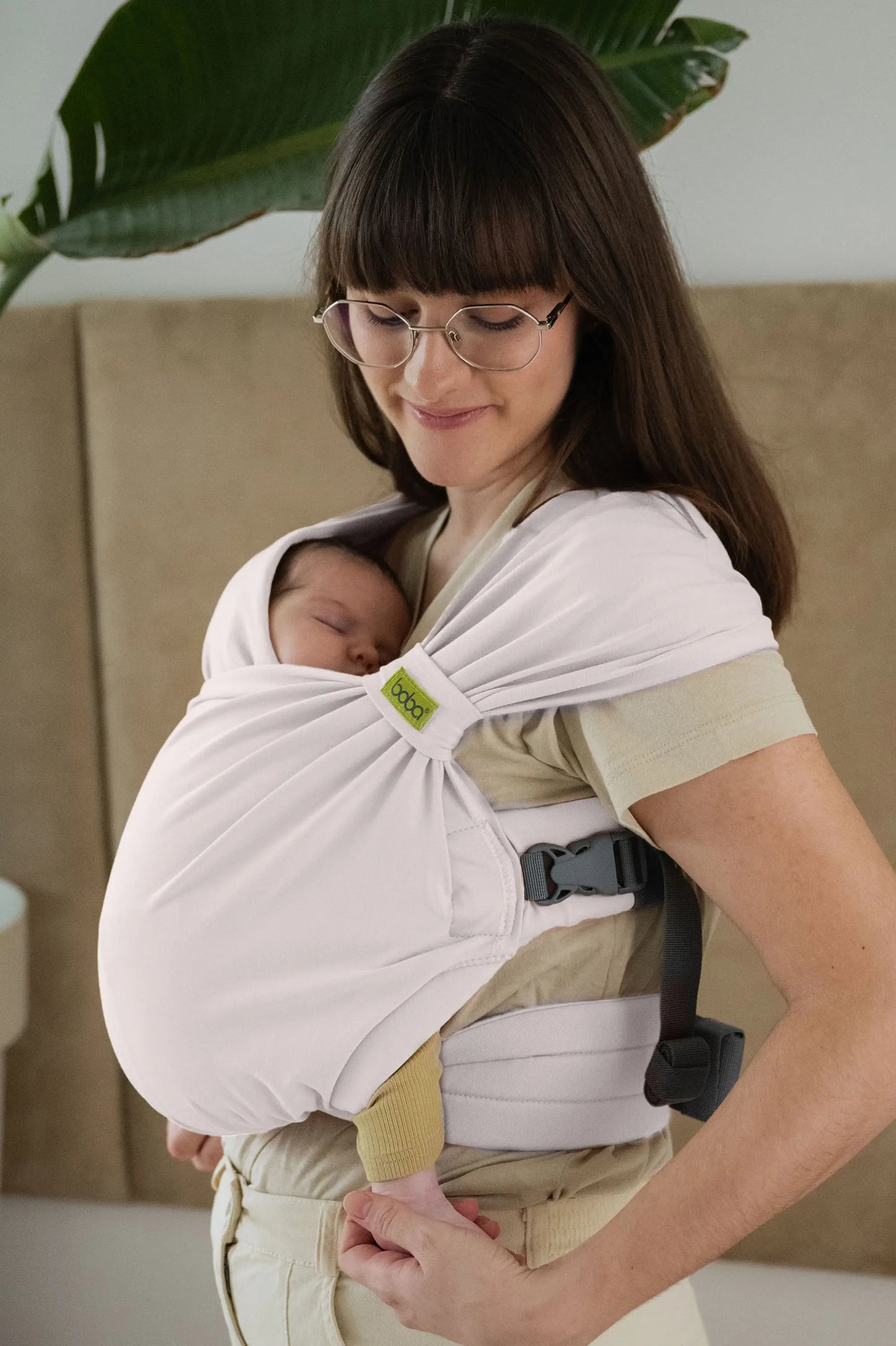 Portabebé Evolutivo Fular Mochila Boba Bliss Organic Stone