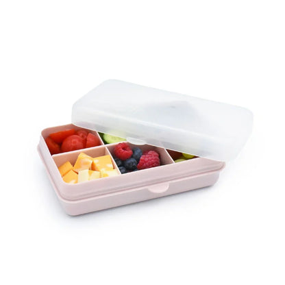 Caja contenedora mini para snacks - Azul o rosado