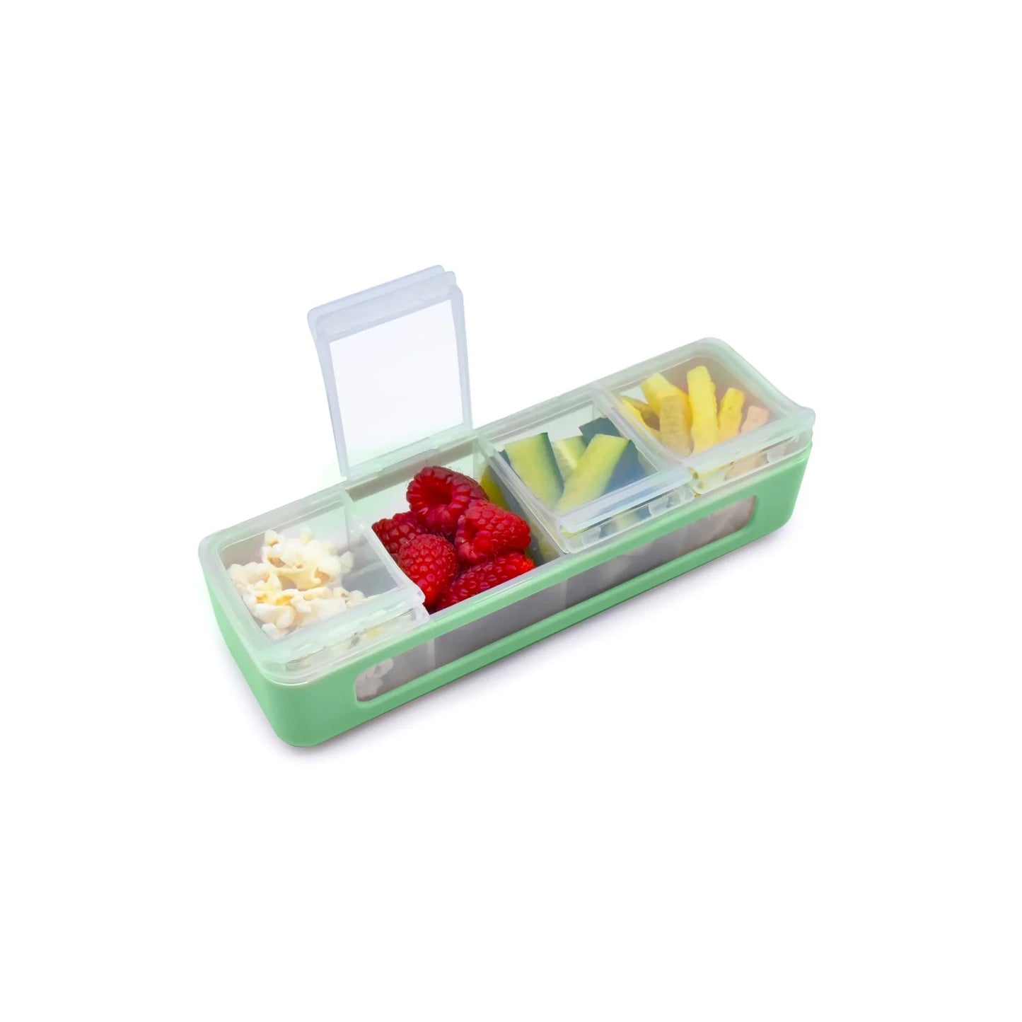 Contenedor de 4 Compartimientos menta
