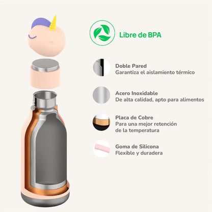 Botella Unicorn