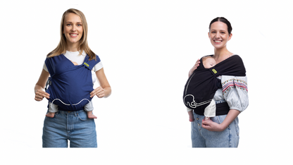 Portabebé Evolutivo Fular Mochila Boba Bliss Charcoal