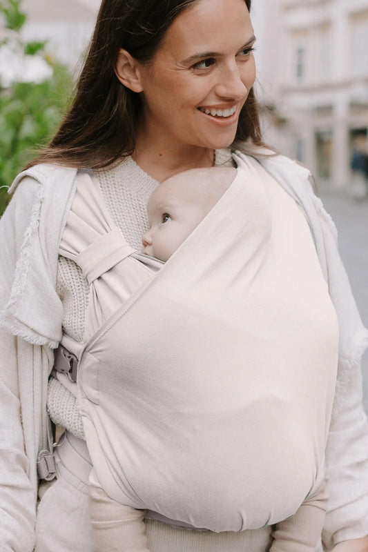 Portabebé Evolutivo Fular Mochila Boba Bliss Organic Stone