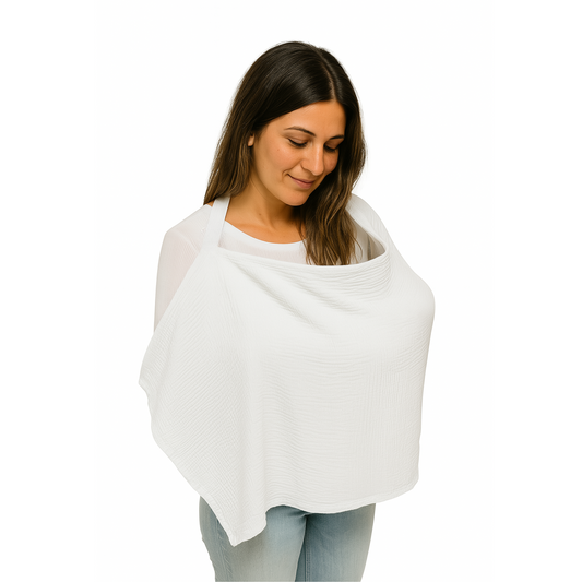 Manta Lactancia Personalizada / White